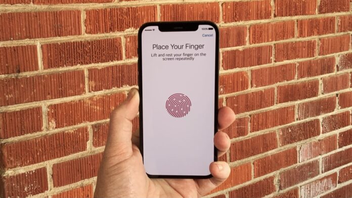 Ilustrasi cara screenshot panjang di iPhone dengan Face ID dan Touch ID