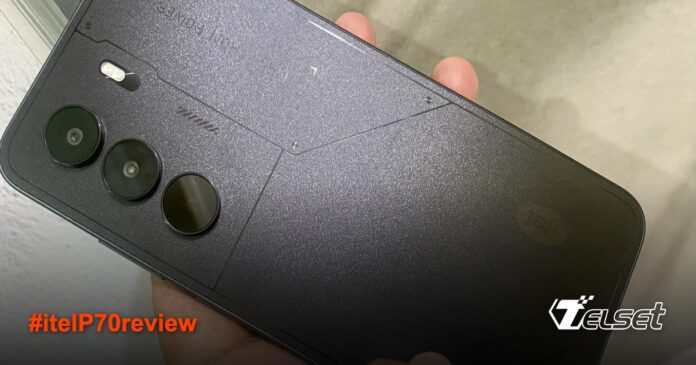 itel P70 smartphone dengan desain premium dan baterai 6000 mAh