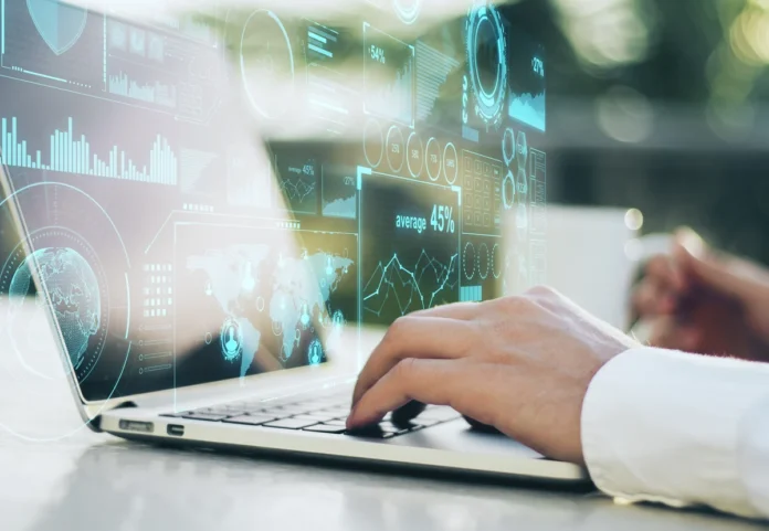 press-release Ilustrasi server data center dengan logo AMD